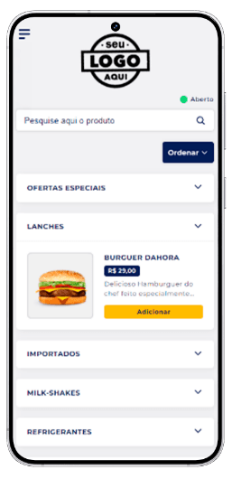 Colibri Menu